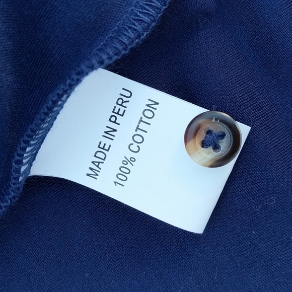 David Donahue Long Sleeve Knit Straight Hem Shirt - Picture 7 of 11